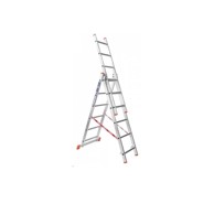 Aluminijske ljestve 3-dijelne "A" 3x6